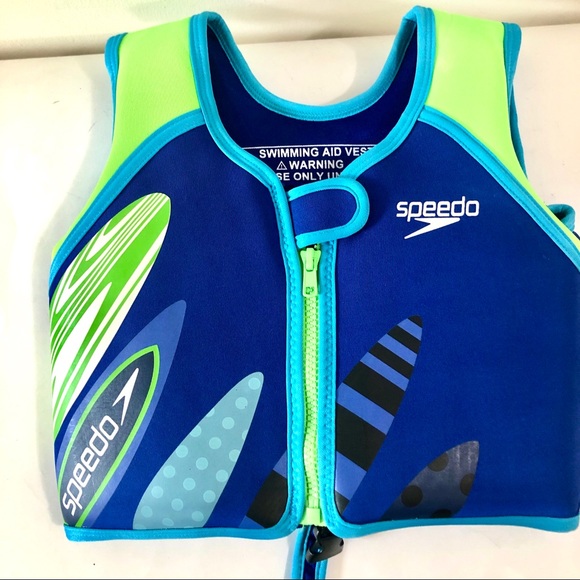 💦HP 💦SPEEDO Kids Unisex -Child Swim Flotation Life Vest - Picture 2 of 15